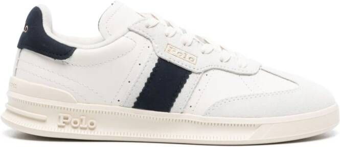 Polo Ralph Lauren Heritage Court II leren sneakers Wit