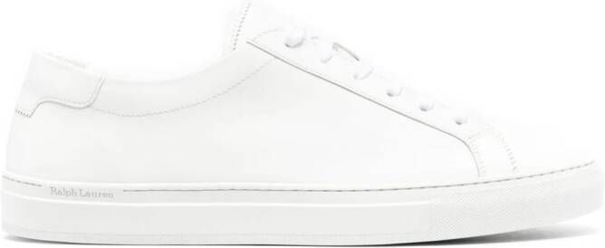 Polo Ralph Lauren Jermain Lux leren sneakers Wit