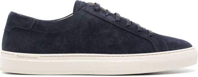 Polo Ralph Lauren Jermain Lux suède sneakers Blauw