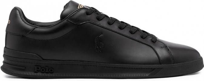 Polo Ralph Lauren Sneakers met logo-reliëf Zwart