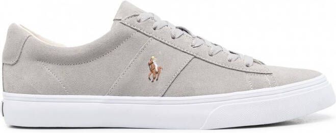 Polo Ralph Lauren Court sneakers met geborduurd logo Wit