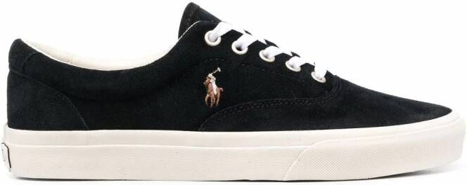 Polo Ralph Lauren Sneakers met geborduurd logo Zwart