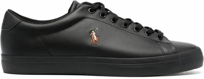 Polo Ralph Lauren Longwood sneakers met logoprint Zwart