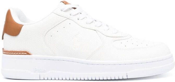 Polo Ralph Lauren Sneakers met logo-reliëf Beige