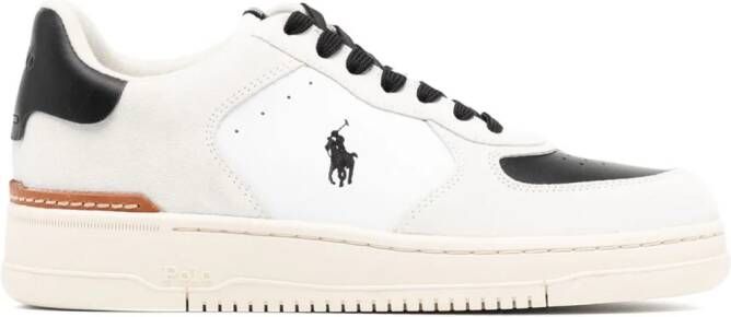Polo Ralph Lauren Masters Court leather trainers Wit