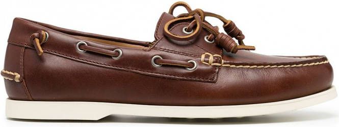 Polo Ralph Lauren Merton loafers met veters Bruin