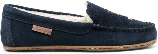 Polo Ralph Lauren Polo Pony loafers met patroon Beige