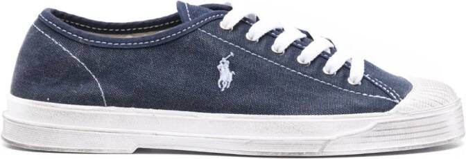 Polo Ralph Lauren Heritage Court II leren sneakers Wit