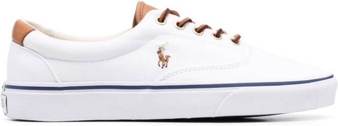 Polo Ralph Lauren Sneakers met logo-reliëf Beige