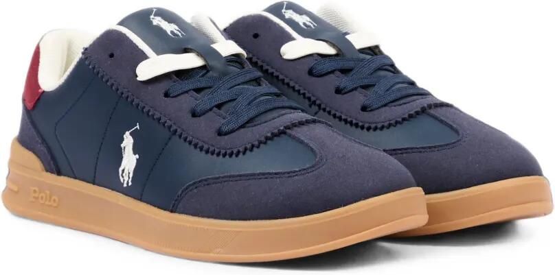 POLO RALPH LAUREN KIDS Sneakers met Pony-borduurwerk Blauw