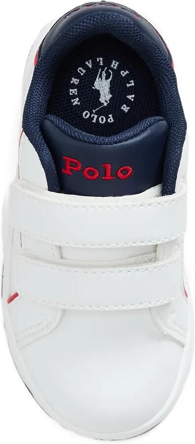POLO RALPH LAUREN KIDS Heritage Court III EZ sneakers met geborduurd logo Wit - Foto 3