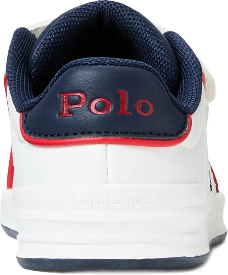 POLO RALPH LAUREN KIDS Heritage Court III EZ sneakers met geborduurd logo Wit - Foto 2