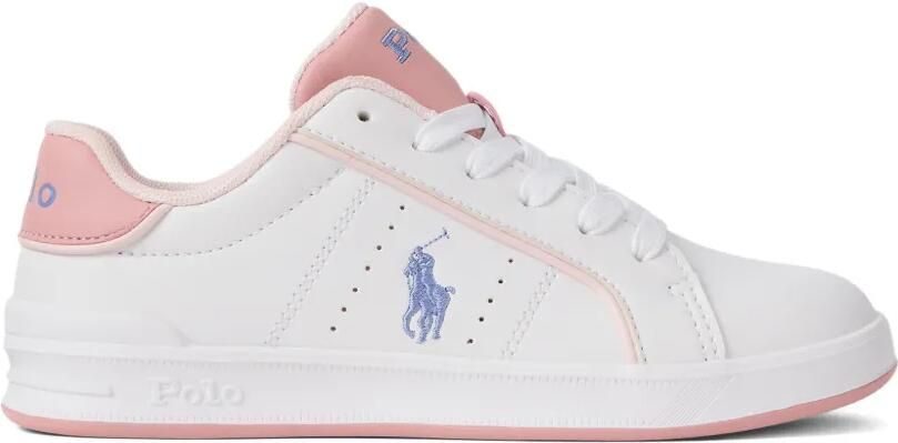 POLO RALPH LAUREN KIDS Heritage Court III sneakers met borduurwerk Wit