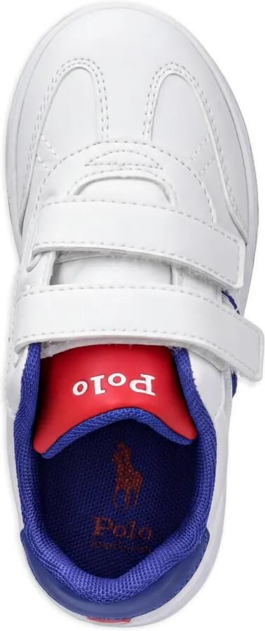 POLO RALPH LAUREN KIDS Heritage Court III sneakers met klittenband Wit - Foto 3