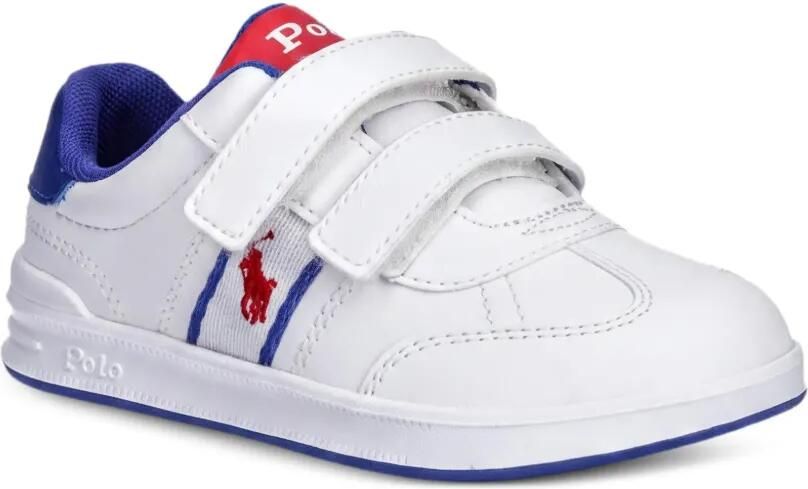 POLO RALPH LAUREN KIDS Heritage Court III sneakers met klittenband Wit - Foto 2