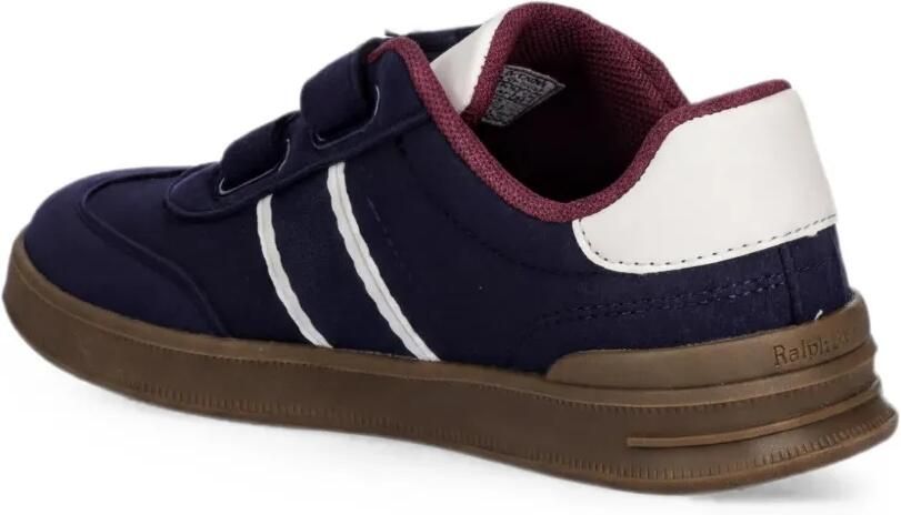 POLO RALPH LAUREN KIDS Heritage Court III T-Toe EZ sneakers met klittenband Blauw - Foto 2