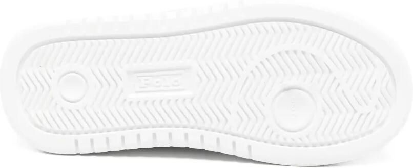 POLO RALPH LAUREN KIDS Heritage Court sneakers met klittenband Wit - Foto 4