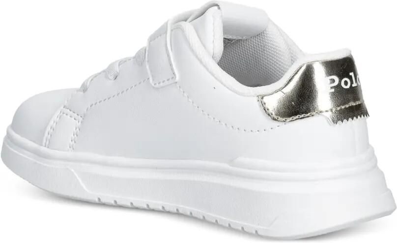 POLO RALPH LAUREN KIDS Heritage Court Super PS sneakers met klittenband Wit - Foto 2