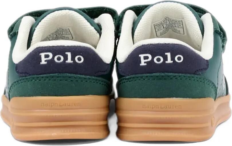 POLO RALPH LAUREN KIDS Hollis EZ logo-embroidered touch-strap sneakers Groen - Foto 2