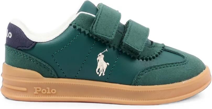 POLO RALPH LAUREN KIDS Hollis sneakers met klittenband Groen - Foto 4
