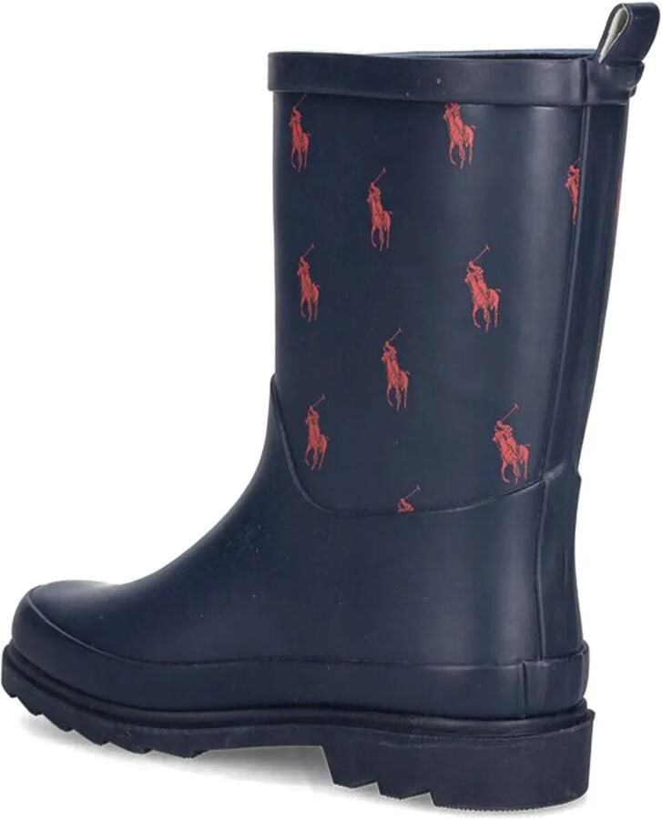 POLO RALPH LAUREN KIDS Laarzen met logo en grafische print Blauw - Foto 2