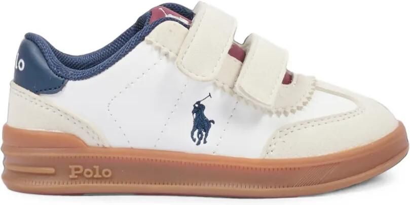 POLO RALPH LAUREN KIDS Sneakers met geborduurd logo Wit