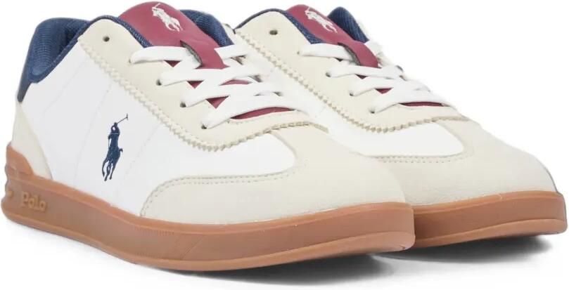 POLO RALPH LAUREN KIDS Sneakers met geborduurd logo Wit