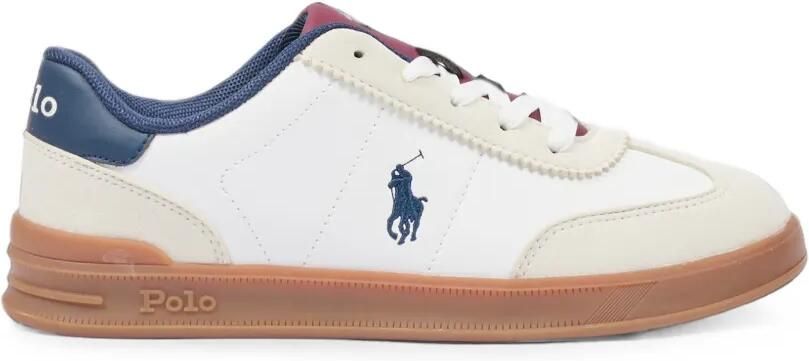 POLO RALPH LAUREN KIDS Sneakers met geborduurd logo Wit - Foto 4