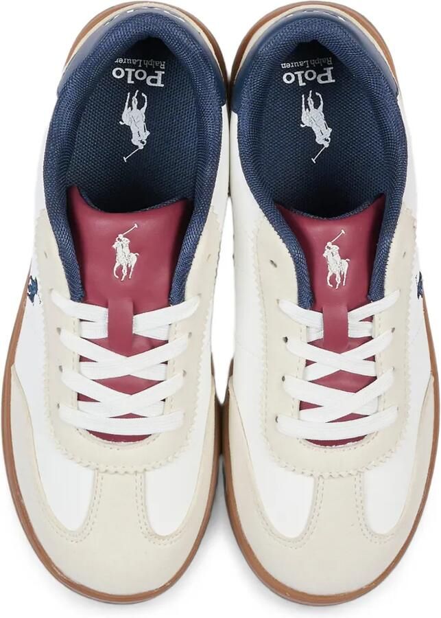 POLO RALPH LAUREN KIDS Sneakers met geborduurd logo Wit - Foto 2