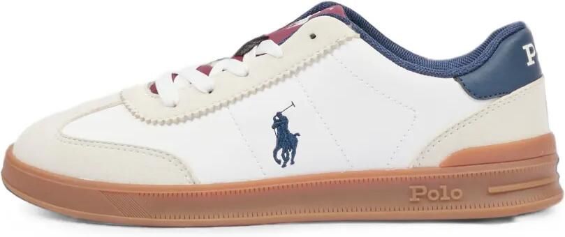 POLO RALPH LAUREN KIDS Sneakers met geborduurd logo Wit - Foto 5