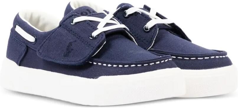 POLO RALPH LAUREN KIDS Mocassins met strikdetail Blauw
