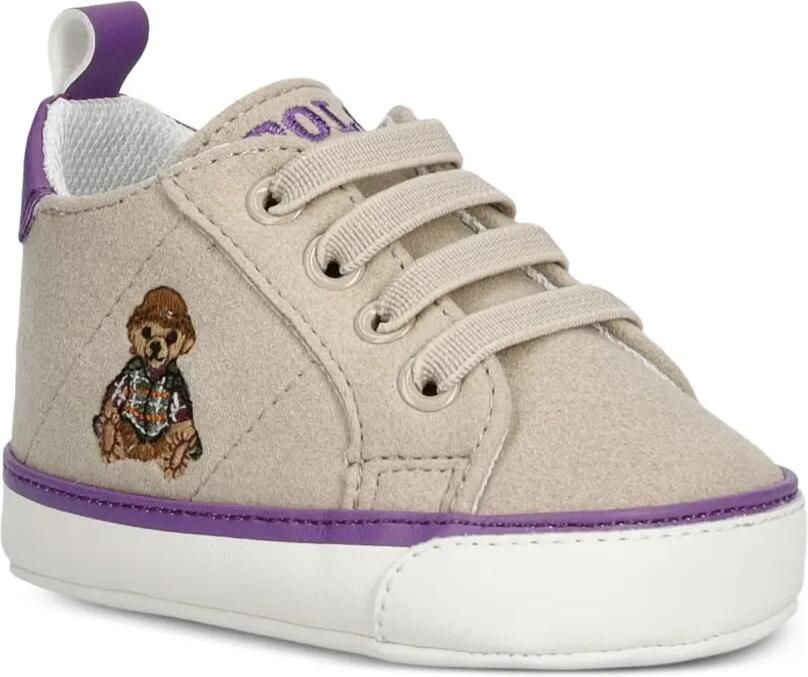 POLO RALPH LAUREN KIDS Polo Bear sneakers Beige