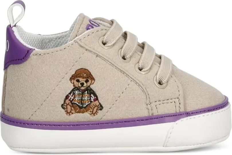POLO RALPH LAUREN KIDS Polo Bear sneakers Beige - Foto 3