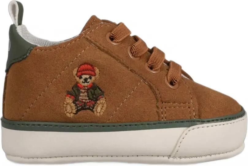 POLO RALPH LAUREN KIDS Polo Bear sneakers Bruin - Foto 4