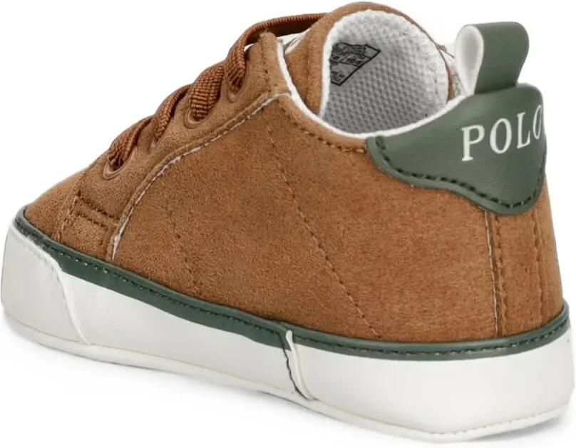 POLO RALPH LAUREN KIDS Polo Bear sneakers met borduurwerk Bruin - Foto 2