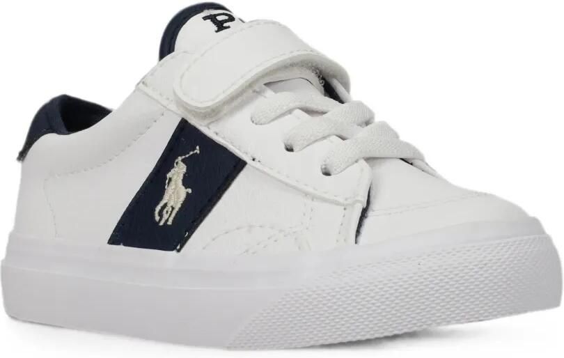 POLO RALPH LAUREN KIDS Polo Pony sneakers met klittenband Wit - Foto 3