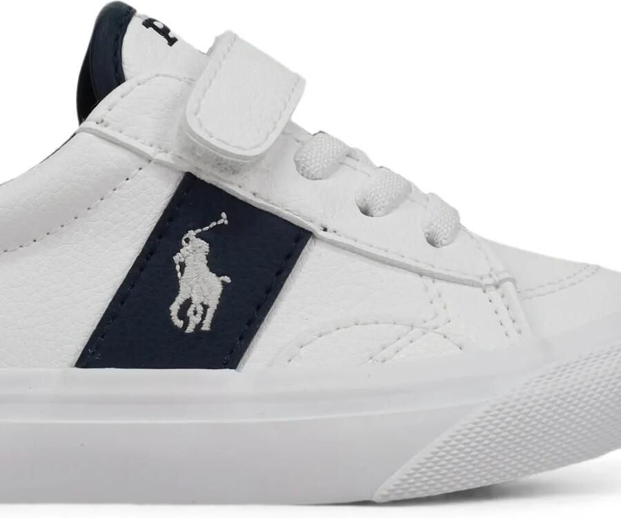 POLO RALPH LAUREN KIDS Polo Pony sneakers met klittenband Wit - Foto 2