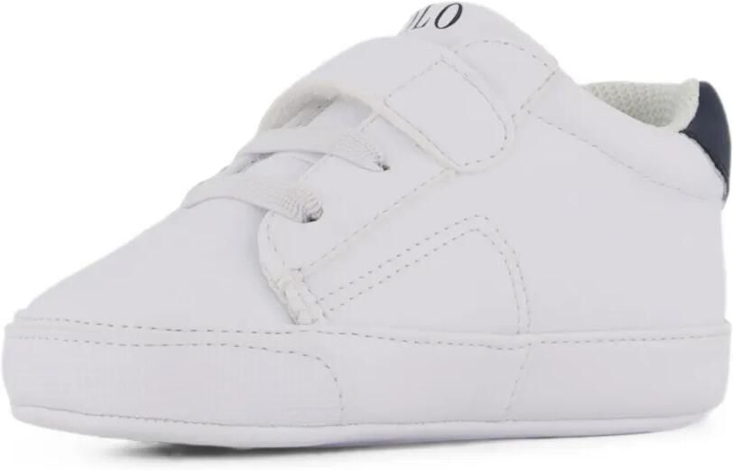 POLO RALPH LAUREN KIDS Polo Pony sneakers met klittenband Wit