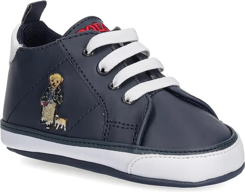 POLO RALPH LAUREN KIDS Quilton Bear sneakers Blauw