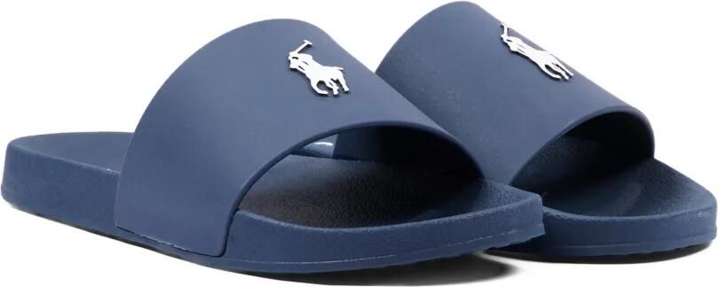 POLO RALPH LAUREN KIDS Slippers met logo Blauw