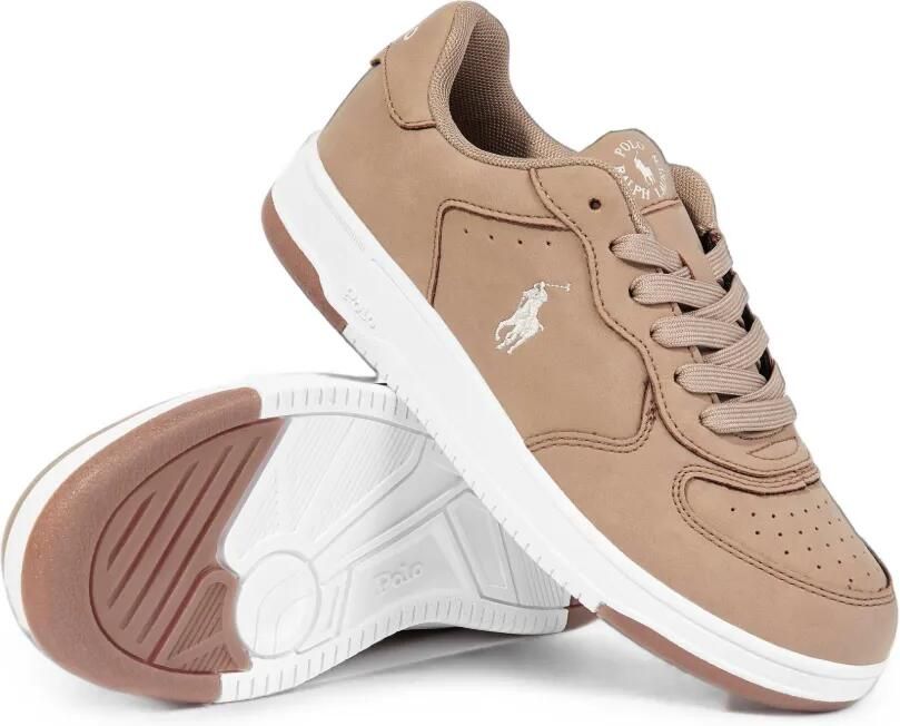 POLO RALPH LAUREN KIDS Sneakers met geborduurd logo Beige - Foto 4