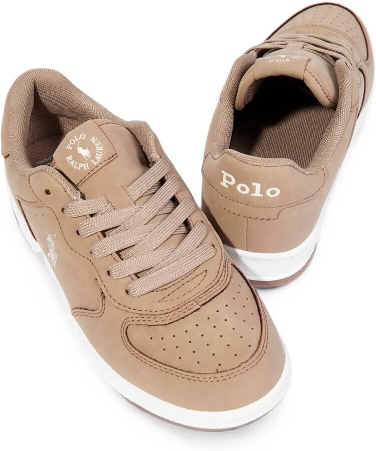 POLO RALPH LAUREN KIDS Sneakers met geborduurd logo Beige - Foto 2