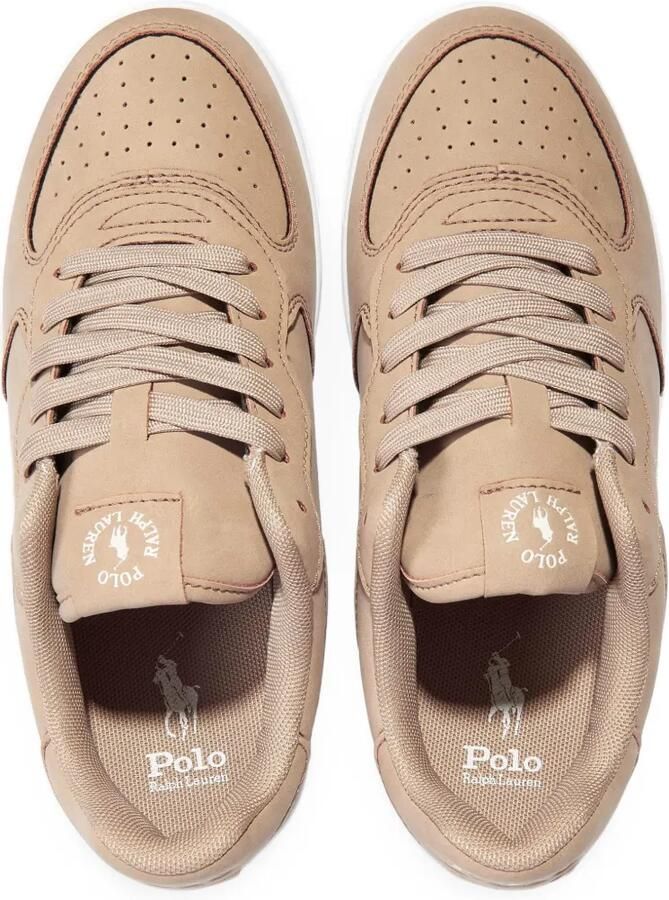 POLO RALPH LAUREN KIDS Sneakers met geborduurd logo Beige - Foto 3