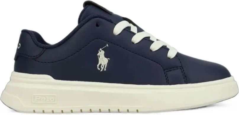 POLO RALPH LAUREN KIDS Sneakers met geborduurd logo Blauw