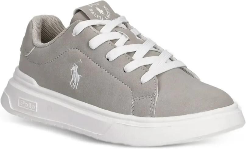 POLO RALPH LAUREN KIDS Sneakers met geborduurd logo Grijs
