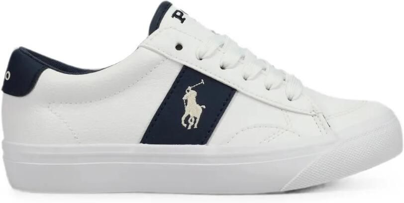 POLO RALPH LAUREN KIDS Sneakers met geborduurd logo Wit