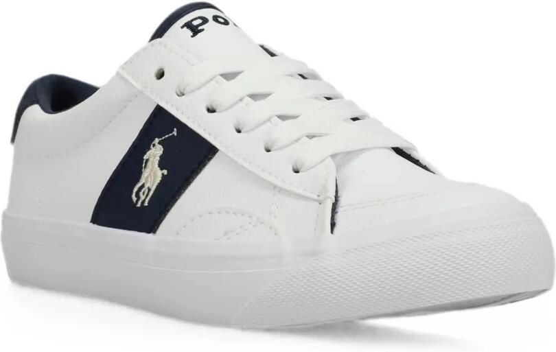 POLO RALPH LAUREN KIDS Sneakers met geborduurd logo Wit - Foto 3