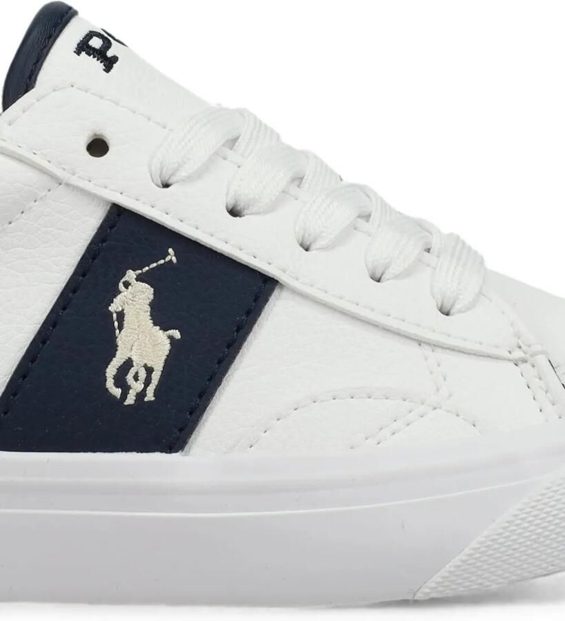 POLO RALPH LAUREN KIDS Sneakers met geborduurd logo Wit - Foto 2