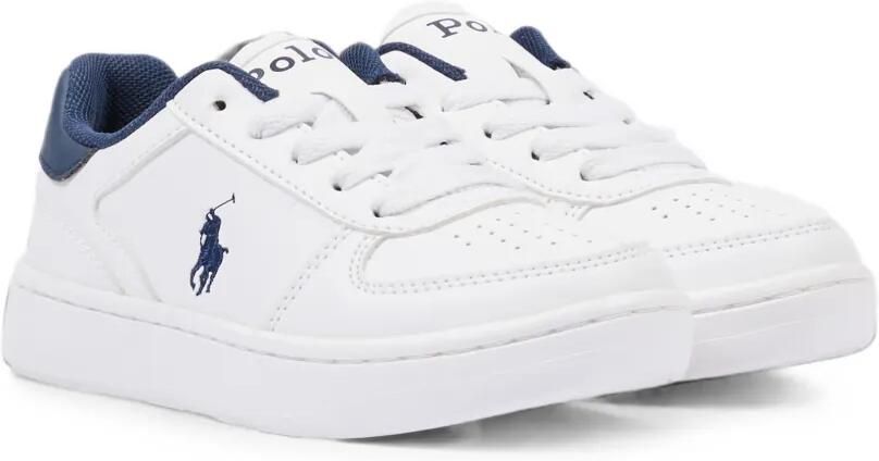POLO RALPH LAUREN KIDS Sneakers met geborduurd logo Wit
