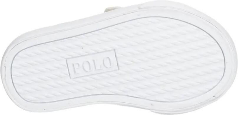 POLO RALPH LAUREN KIDS Sneakers met klittenband Beige - Foto 4